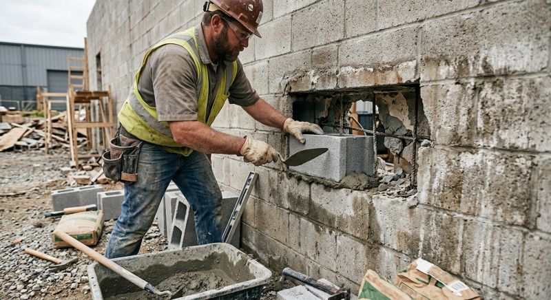 Block Wall Repair in Higley, AZ