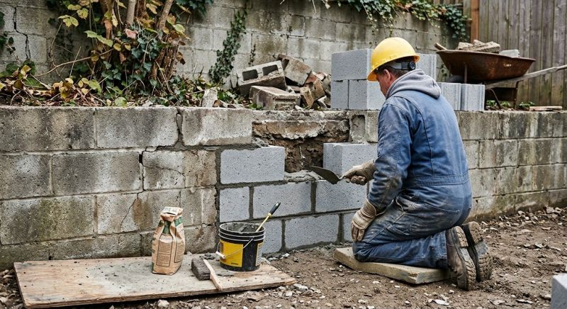 Block Wall Repair in Maricopa County, AZ