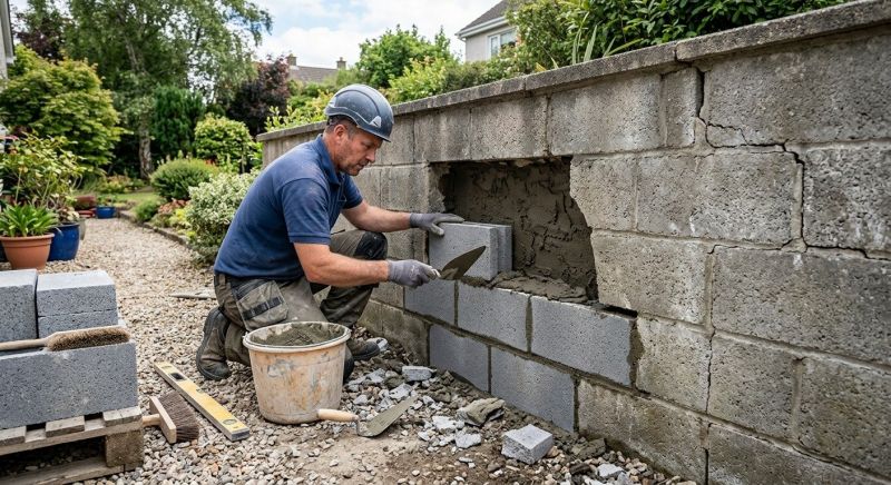 Block Wall Repair in Maricopa County, AZ