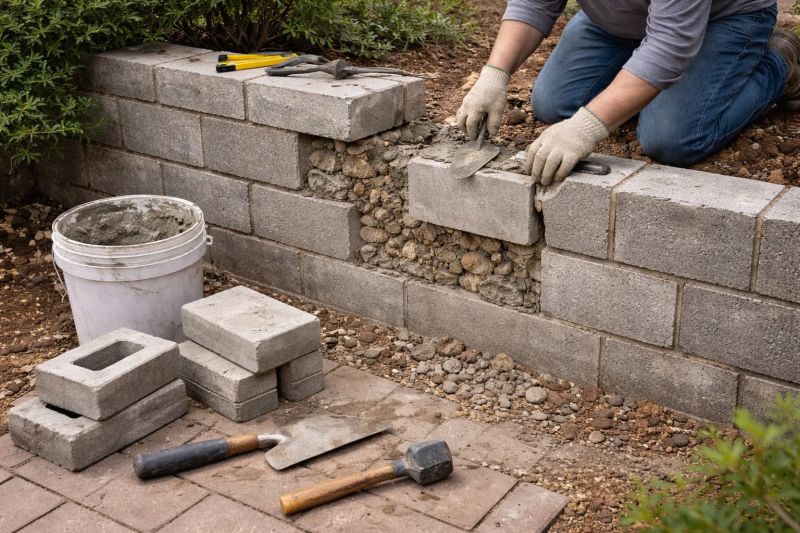 Block Wall Repair in Sun City, AZ