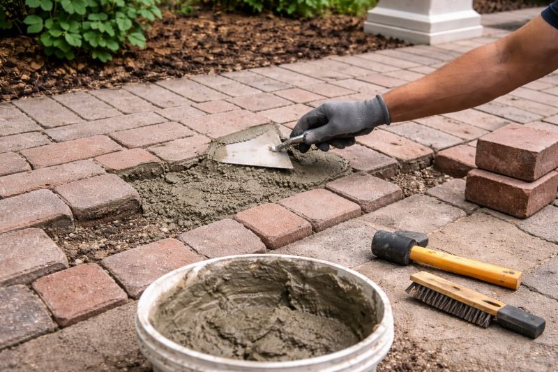 Brick Flatwork Repair in Cave Creek, AZ