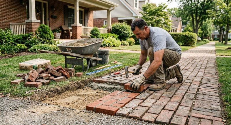 Brick Flatwork Repair in Scottsdale, AZ