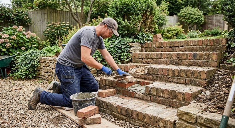 Brick Stairs Repair in Rio Verde, AZ