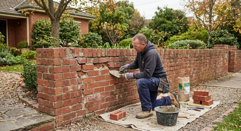 Brick Wall Repair in Glendale, AZ