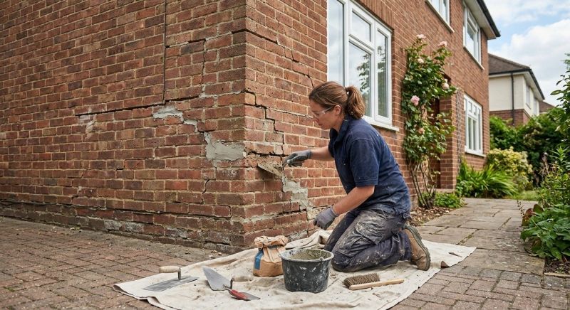 Brick Wall Repair in Glendale, AZ