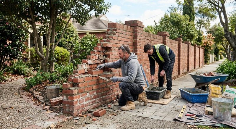 Brick Wall Repair in Maricopa County, AZ