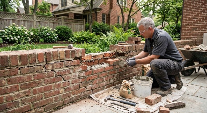 Brick Wall Repair in Phoenix, AZ