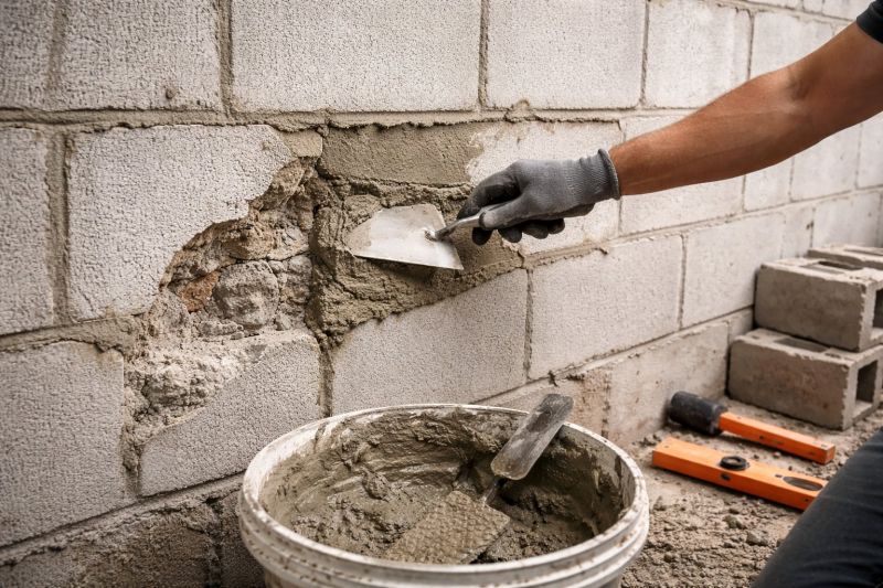 Cinder Block Wall Repair in Mesa, AZ
