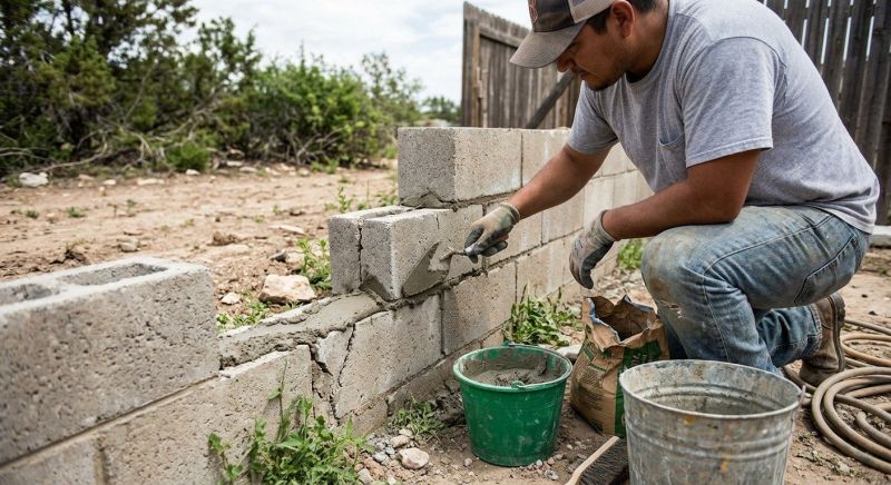 Concrete Block Repair in Gilbert, AZ