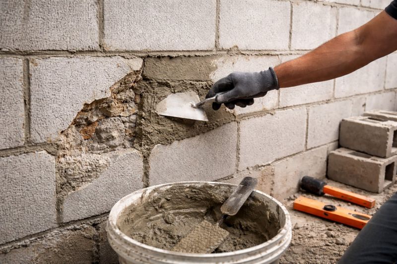 Concrete Block Repair in Peoria, AZ