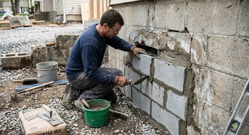 Concrete Block Repair in Phoenix, AZ