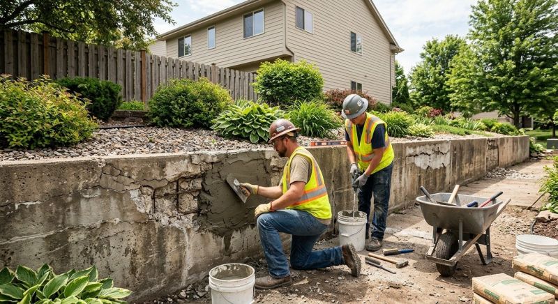 Retaining Wall Repair in Scottsdale, AZ