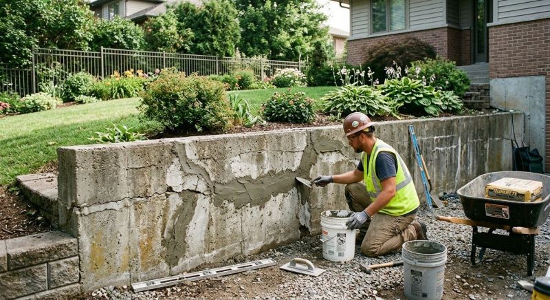Retaining Wall Repair in Maricopa County, AZ