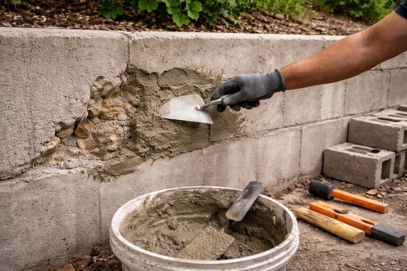 Retaining Wall Repair in Sun City, AZ