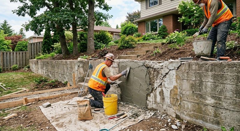 Retaining Wall Repair in Sun City West, AZ