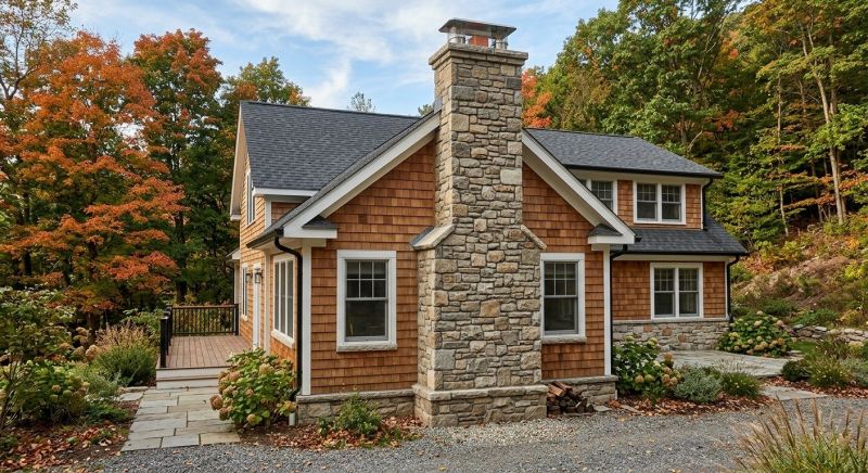Stone Chimney Installation in Glendale, AZ