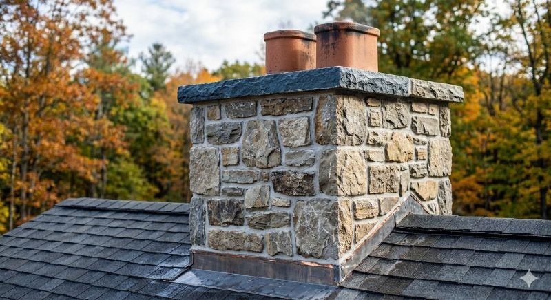 Stone Chimney Installation in Peoria, AZ
