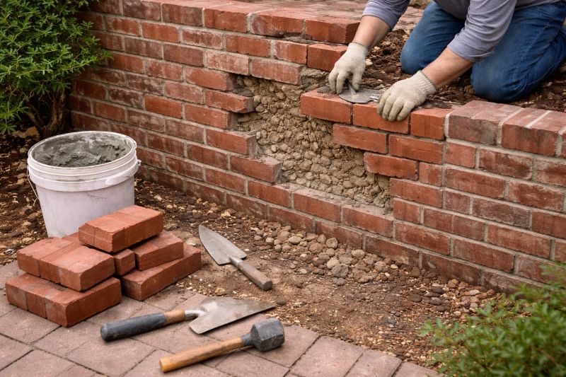 Stone Wall Repair in Maricopa County, AZ